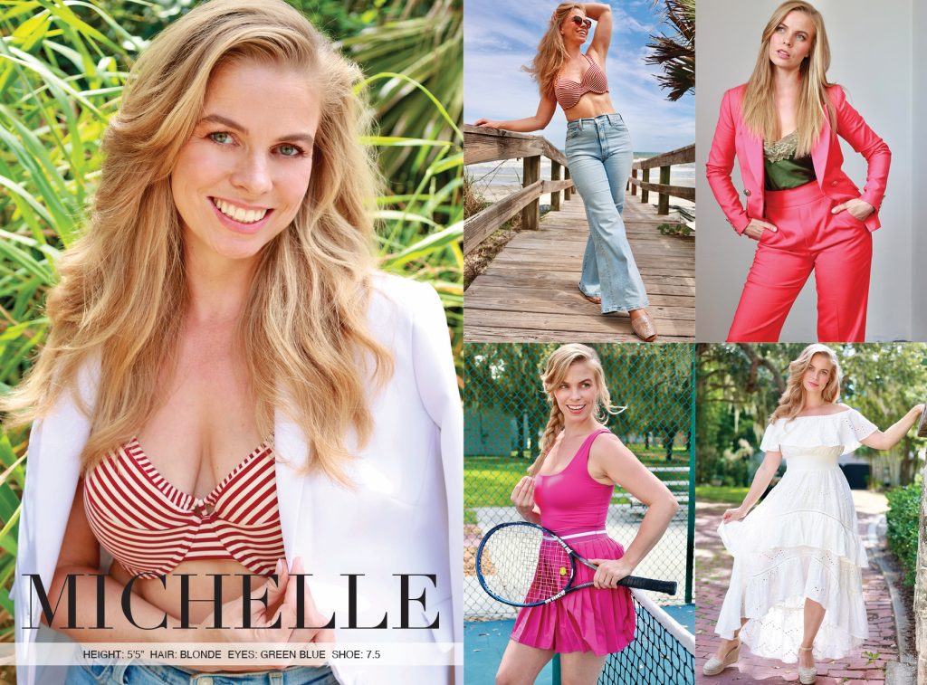 Comp card Michelle Vervoort